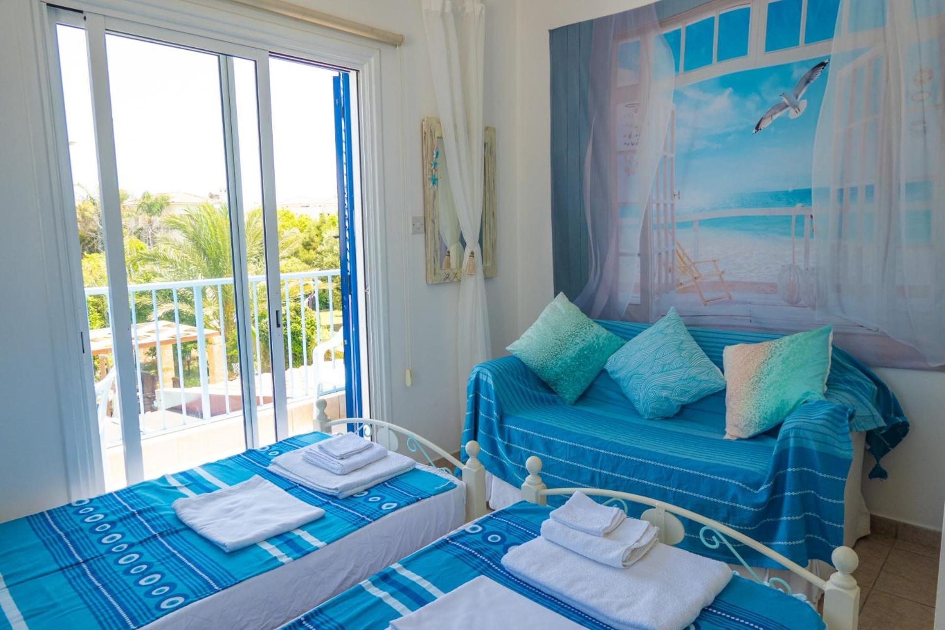 Greek Island Style 2 Bedroom Villa With Pool Next To The Sea Larnaca Exterior photo